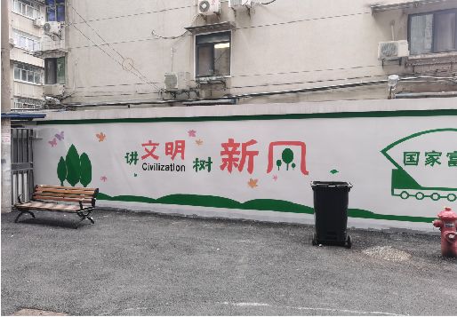 蚌埠社区墙绘